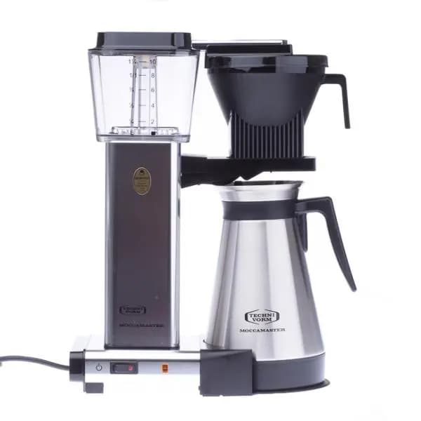 Moccamaster KBGT 741 Sølv kaffemaskine