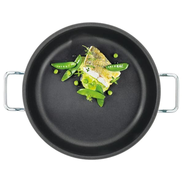 SPRING Vulcano Classic 24 cm - non-stick stålpande