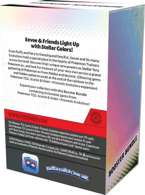 Pokemon TCG: Prismatic Evolutions Booster Bundle