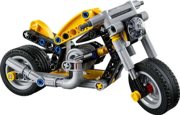 LEGO Technic 42225 Keltainen moottoripyörä