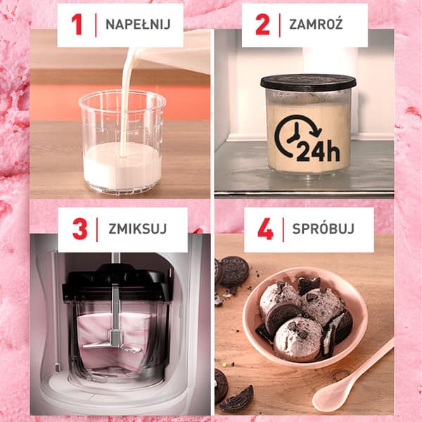 TEFAL Dolci IG602AE0 Glassmaskin