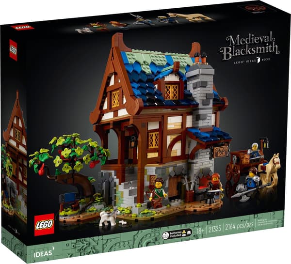 LEGO 21325 Ideas - Medeltida smedja