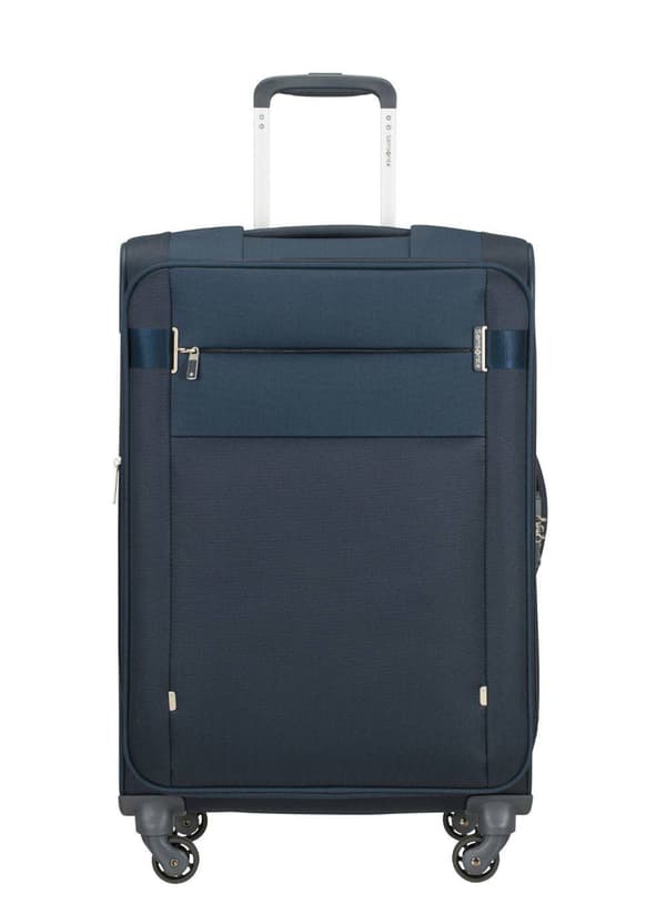 Medium expanderbar resväska Samsonite CityBeat - navy blue