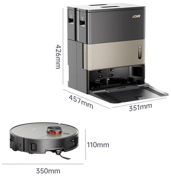 JONR X9 Pro rengøringsrobot