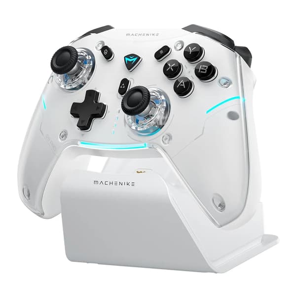Machenike G5 Pro Max SE-controller med ladestation Trådløs Hvid