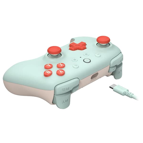8BitDo Ultimate 2C trådbunden handkontroll för PC, Android trådbunden mintgrön