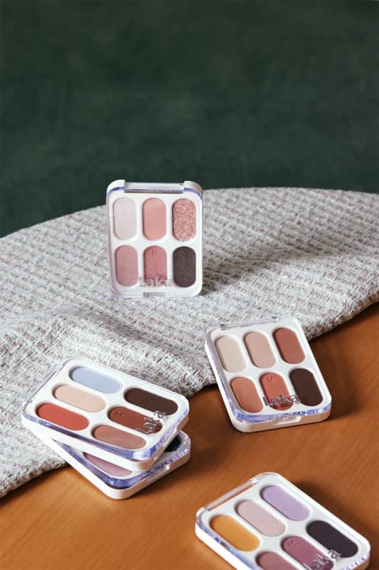 Laka Forever6 Eye Palette luomiväripaletti sävy 04 Tan Peach 7 g