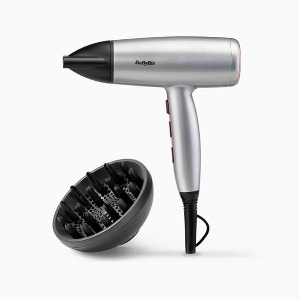 BaByliss D580DE hårtørrer Diffuser Kold luft 2100W 2 hastigheder 3 temperaturer