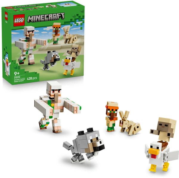 LEGO 21592 Minecraft Ökenkycklingryttarattack