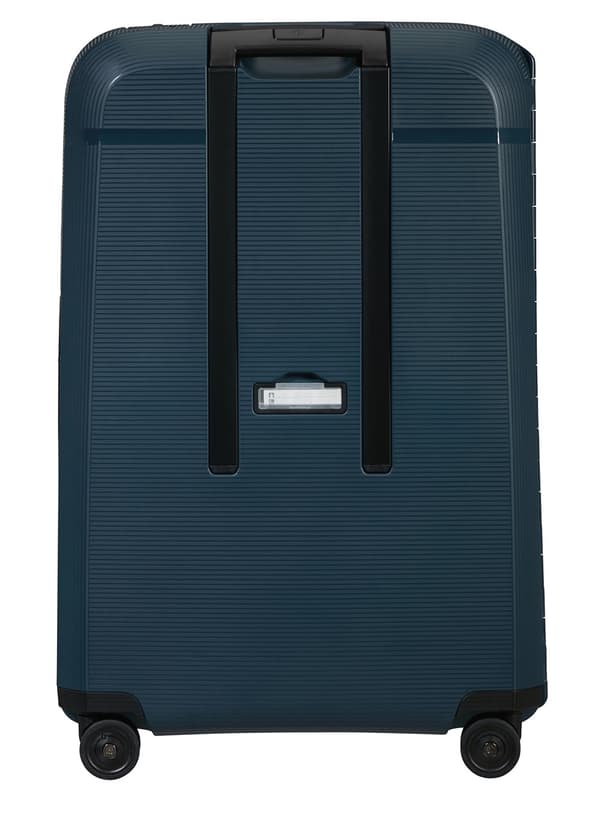 Stor Samsonite Magnum Eco kuffert - midnatsblå