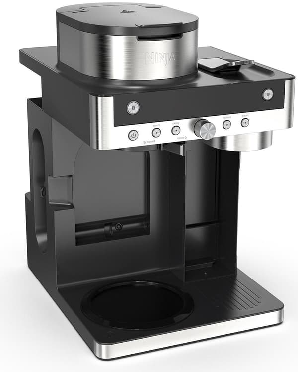 NINJA Shark CFN803EU kaffemaskine Sort-stål