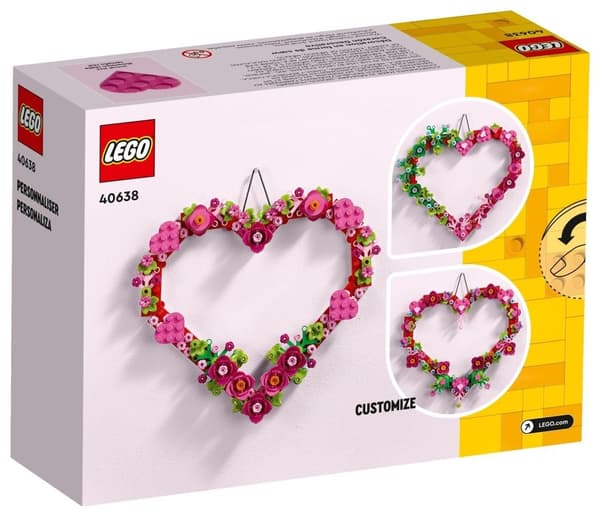 LEGO 40638 Hjärtformad prydnad