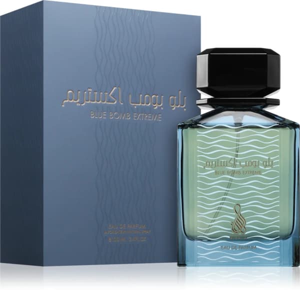 Unisex-Eau de Parfum Risala Blue Bomb Extreme 100 ml