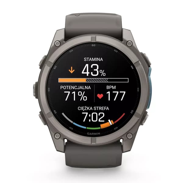 Smartwatch Garmin Fenix 9 51mm Pebble Grey/Titanium