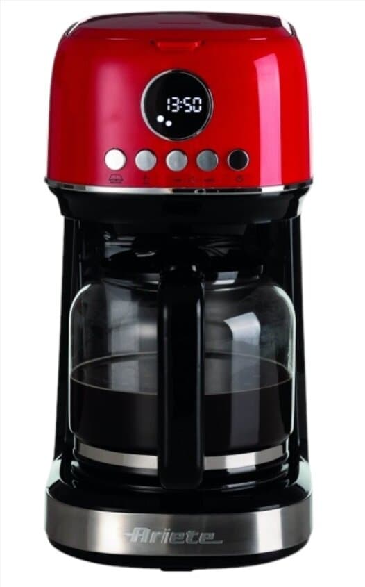 ARIETE Moderna 1396/00 Kaffemaskine Rød-sort