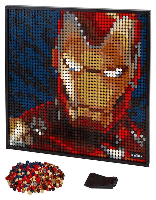 LEGO 31199 Art - Iron Man Marvel Studiosilta
