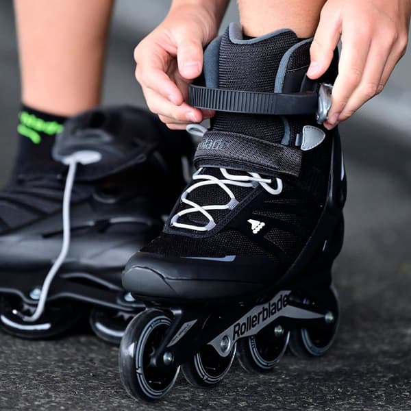 Rollerblade Zetrablade rulleskøjter til mænd sort/sølv Størrelse: 45 EU