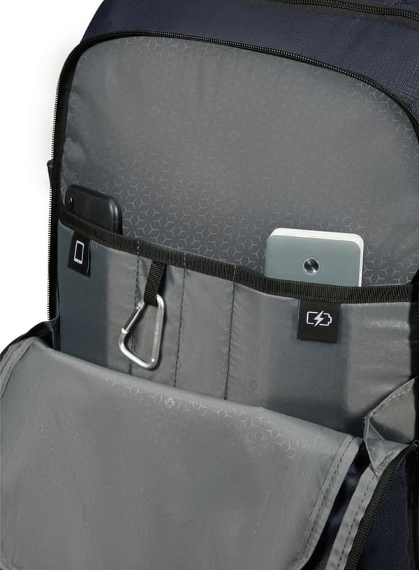 Ryggsäck / rullväska Samsonite Roader 17,3\" - mörkblå