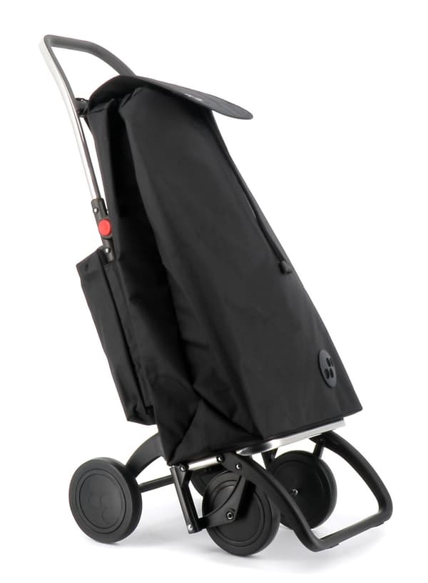 Rolser I-Max Thermo Zen 4-pyöräinen ostoskassi - musta