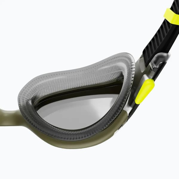 Uimalasit Speedo Biofuse 2.0 Polarised dark olive green/hyper/ polarised smoke/black