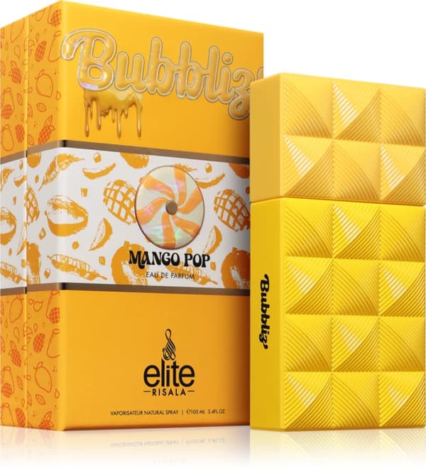 Unisex-Eau de Parfum Risala Elite Bubbliz Mango Pop 100 ml