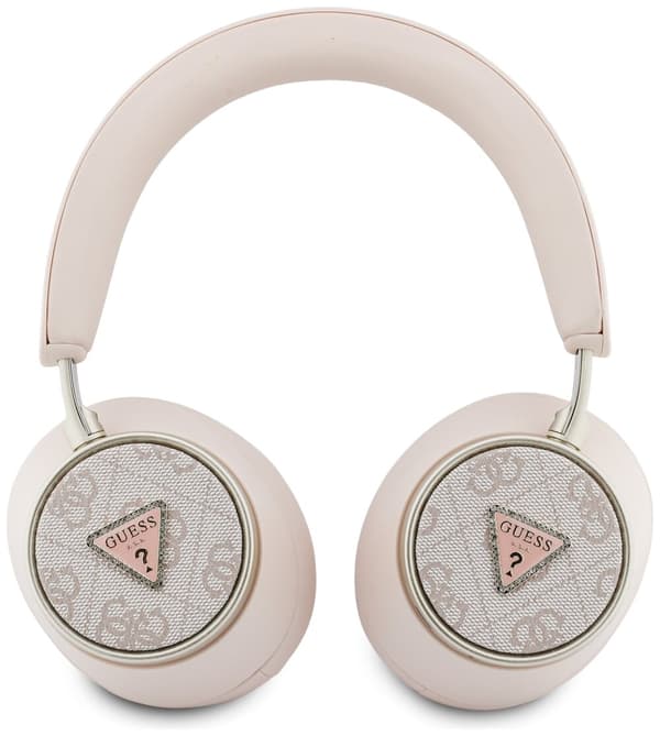 GUESS 4G Triangle Logo Bluetooth ENC On-Ear Hovedtelefoner Pink