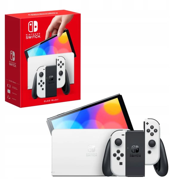 Nintendo Switch OLED-konsol - Vit