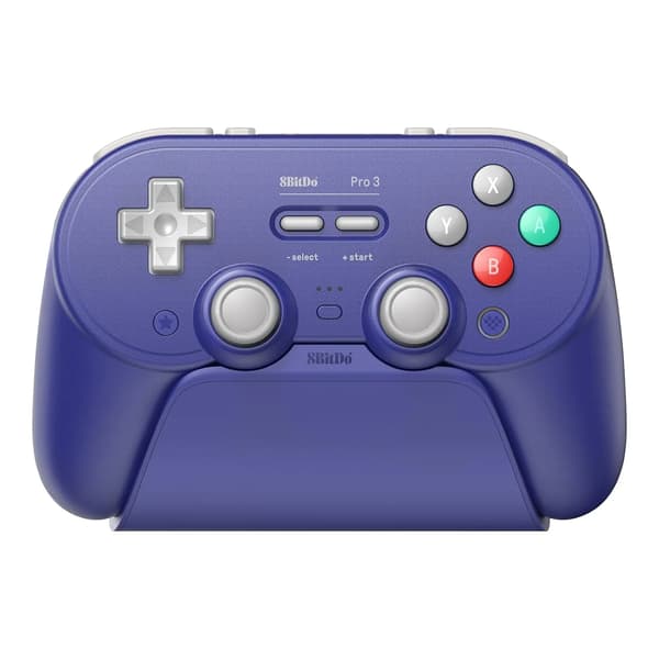 8BitDo Pro 3 Bluetooth-kontroll för PC, Nintendo Switch / Switch 2, Android iOS, Trådlös Lila