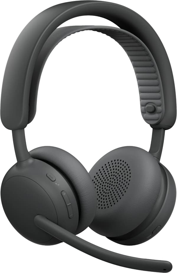 LOGITECH Zone Wireless 2 ES Hovedtelefoner, Trådløse, On-ear, ANC Grafit