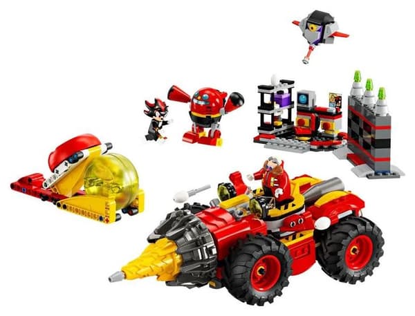LEGO Sonic 76999 Super Sonic mot Egg Drillster