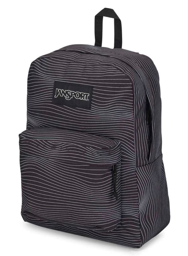 JanSport SuperBreak Plus stadsryggsäck - screen waves
