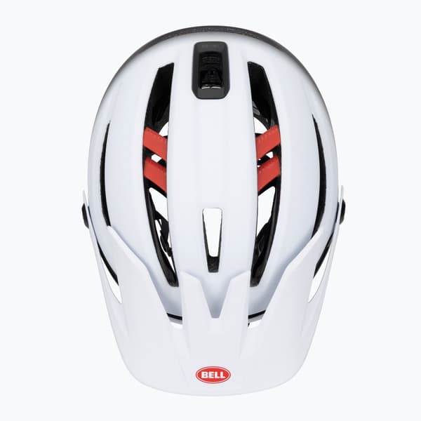 Cykelhjälm Bell Sixer MIPS solid vit Storlek: 55-59 cm