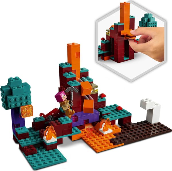 LEGO Minecraft Vääristynyt metsä (21168)