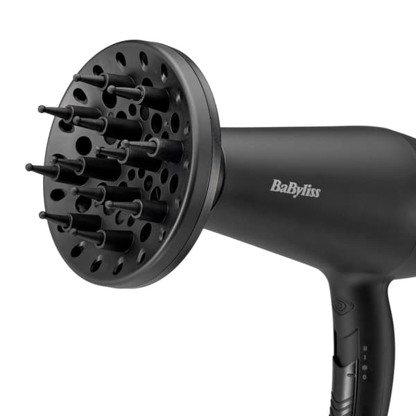 BaByliss D215DE Hårtørrer Diffuser Kold luft 2200W 2 hastigheder 2 temperaturer