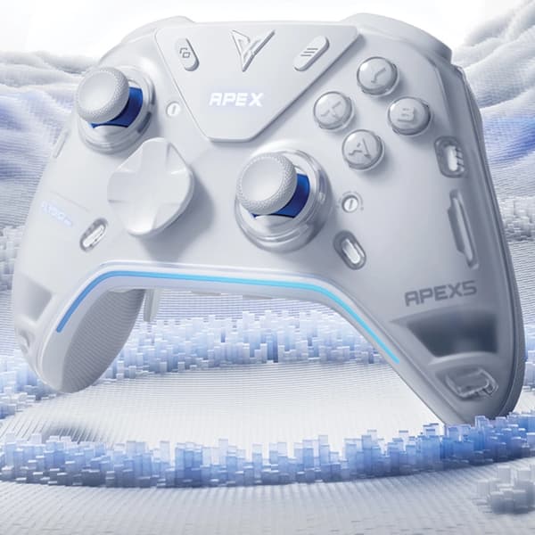 Flydigi APEX 5-kontroll för PC, Nintendo Switch, Android, iOS Trådlös Vit