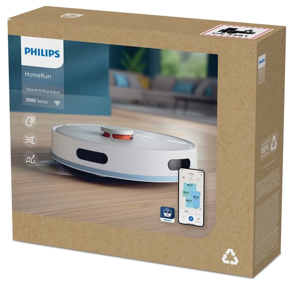 Robotdammsugare PHILIPS XU2000/20 Vit