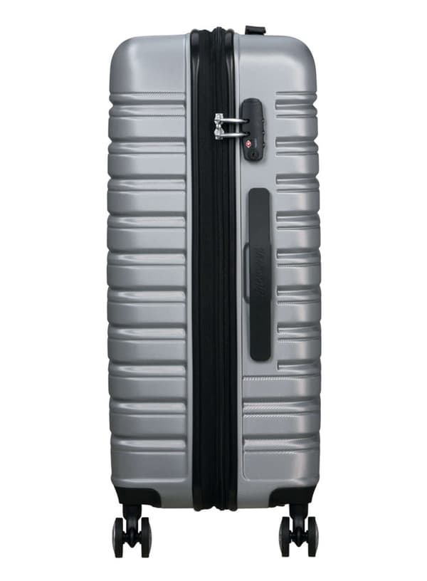 Medium resväska American Tourister Flashline - sky silver