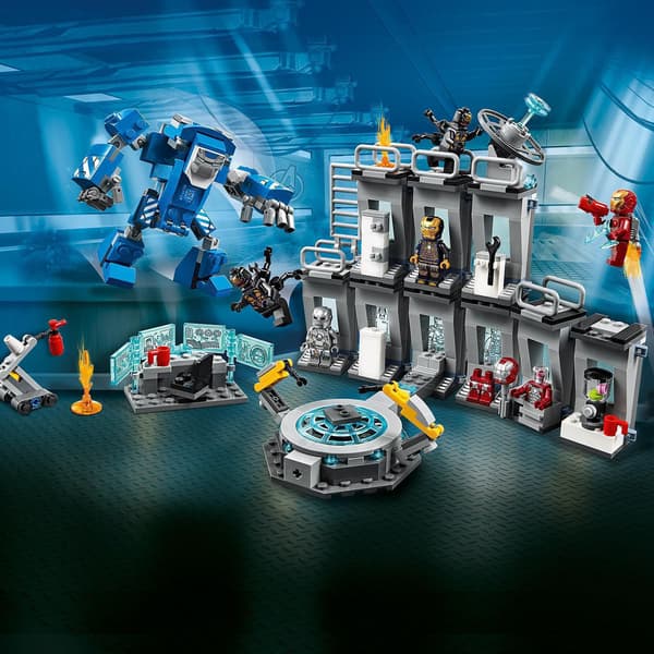 LEGO Marvel Iron Mans rustningskammare (76125)