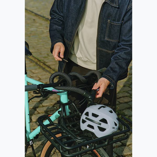 ABUS Yarnit 4004K/110 svart cykellås