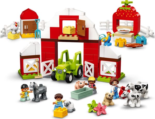 LEGO Duplo Stald, traktor og bondegårdsdyr (10952)
