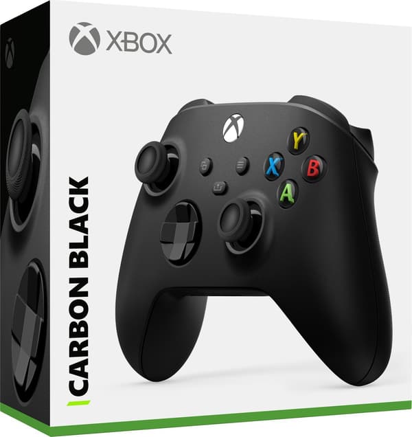 Microsoft Xbox trådlös handkontroll - Carbon Black
