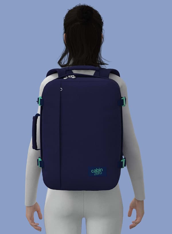 CabinZero 36 l håndbagagetaske - deep ocean