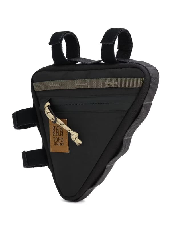 Topo Designs Bike Frame Bag - sort/neutral