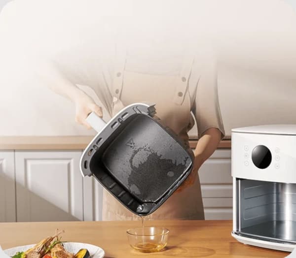 Airfryer XIAOMI 66761 Hvid 6.5l 7 automatiske programmer