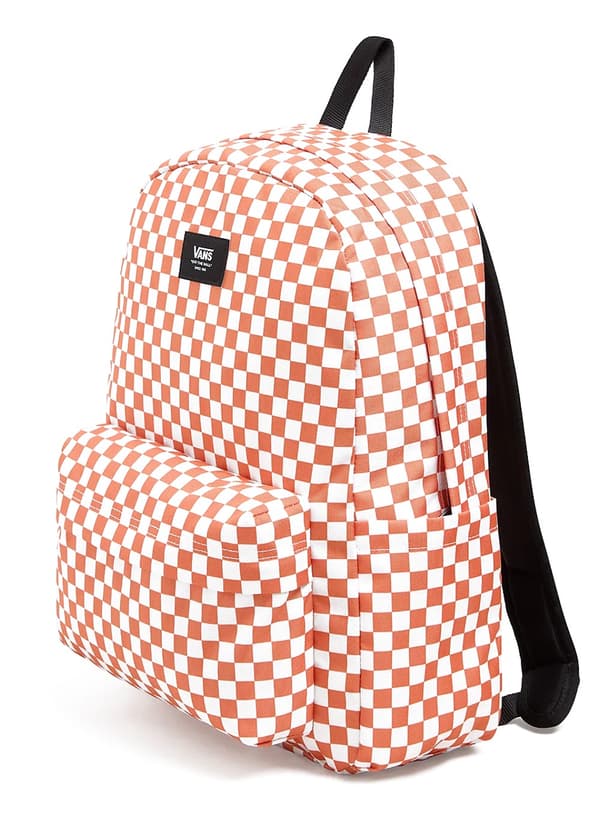 Vans Old Skool Check -reppu nuorille - karneoli