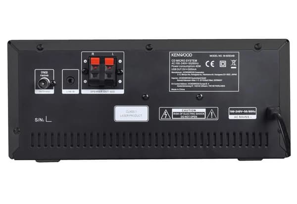 Kenwood M-925DAB-B 100W Bluetooth FM DAB Radio Sort