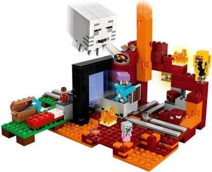 LEGO Minecraft Nether-portaali (21143)