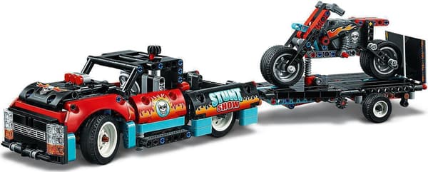 LEGO Technic Stuntbil och motorcykel (42106)