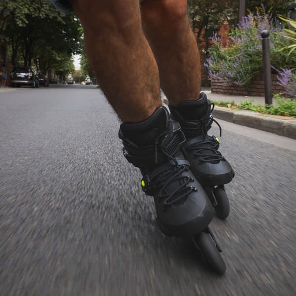 Rollerblade Twister XT herreruller sort/lime Størrelse: 40.5-41 EU