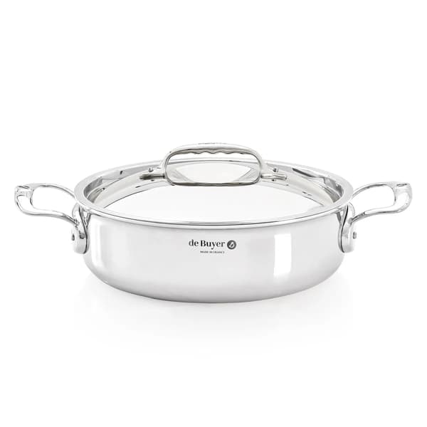 DE BUYER Affinity 2,6 l - rostfri kastrull med lock